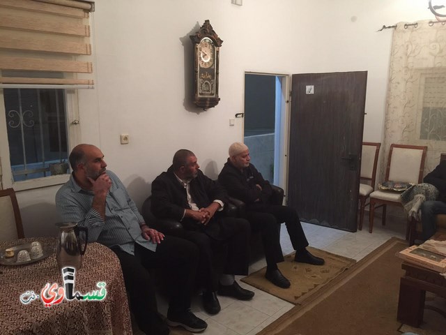 وفد من  الحريات  و يوسف الصديق  يزور منزل الشابة اسراء عابد